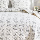 Equestrian Heirloom Quilt Set