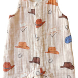 Western Muslin Shortie Romper
