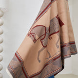 baroque horse scarf