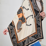 baroque horse scarf