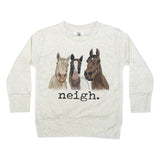 Neigh Kid's Crewneck