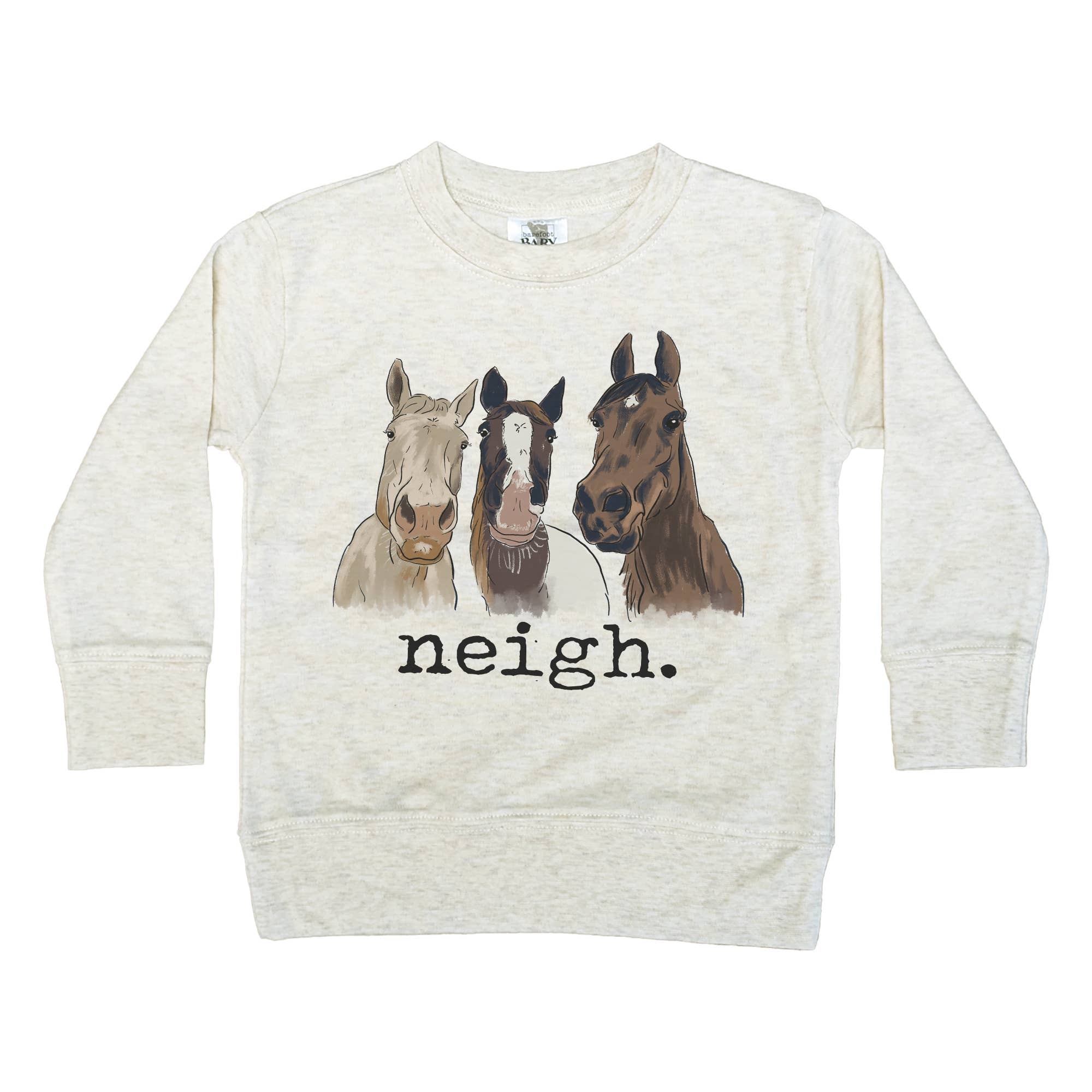 Neigh Kid's Crewneck
