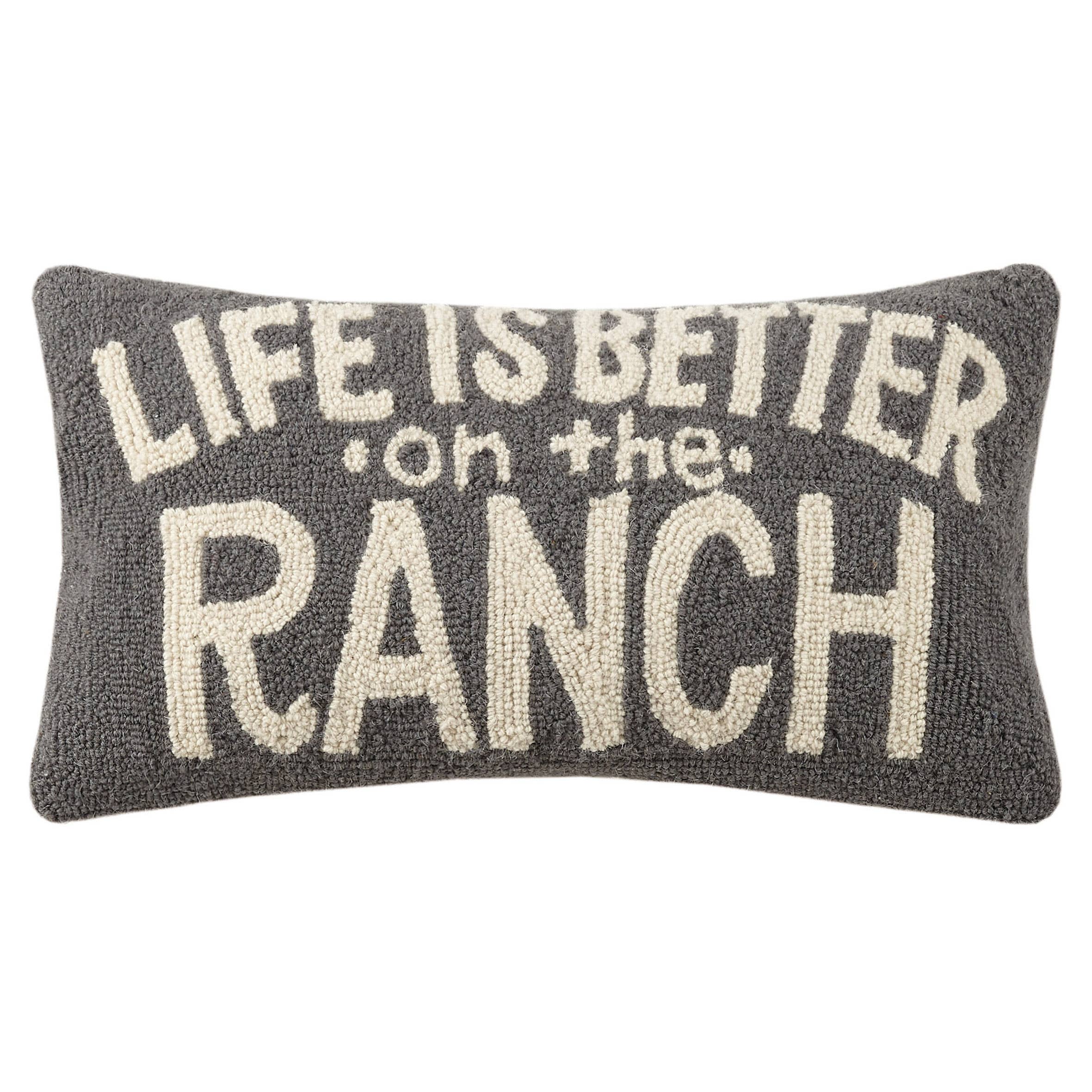 Life is Better On The Ranch Pillow
