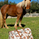 horse tapestry bag