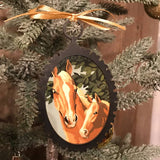 Vintage Horse Portrait Ornaments (Set of 5)