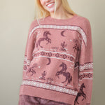 Wild Horses Oversized Sweatshirt