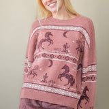 Wild Horses Oversized Sweatshirt