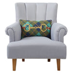 Gingham Buckle Wool Hook Pillow