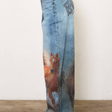 Howdy Horse Baggy Jeans