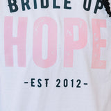 bridle up hope tee