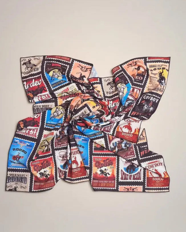 Vintage Rodeo Wild Rag Faire - Avery