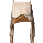 Western Ember Concealed Carry Bag in Autumn Blaze & Moonlit Ivory Faire - Myra Bag