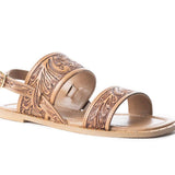 Wildlfower Wanderer Tooled Sandals