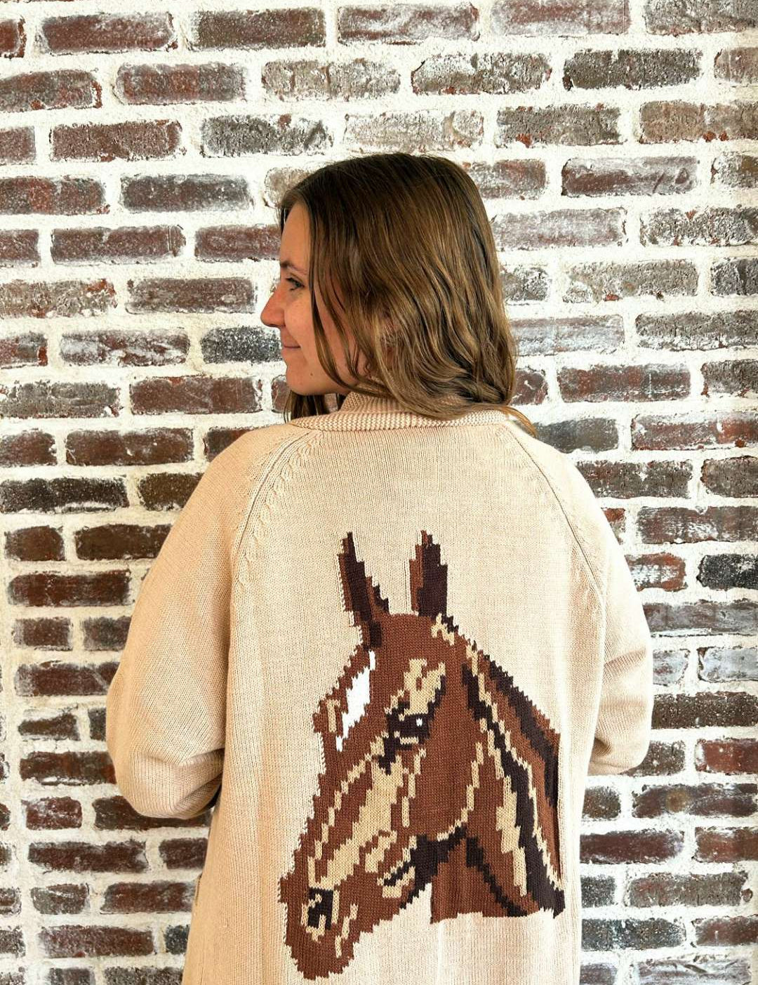 Equine Embrace Jacquard Sweater