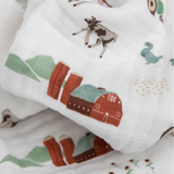 Farmyard Pals- Cotton Baby Quilt