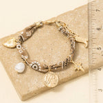 Bandana Boot Charm Bracelet
