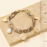 Bandana Boot Charm Bracelet