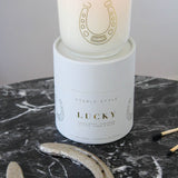 Lucky Horseshoe Soy Wax Candle (10 oz)
