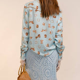 Blue Sky Rodeo Blouse