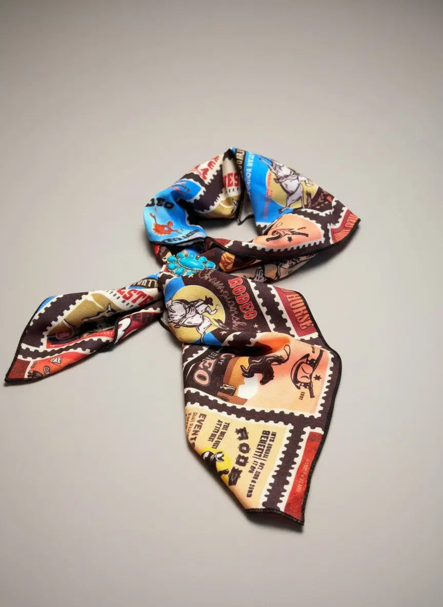 Vintage Rodeo Wild Rag Faire - Avery