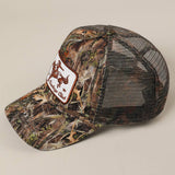Cowboys & Co. Camo Trucker Hat (Brown)