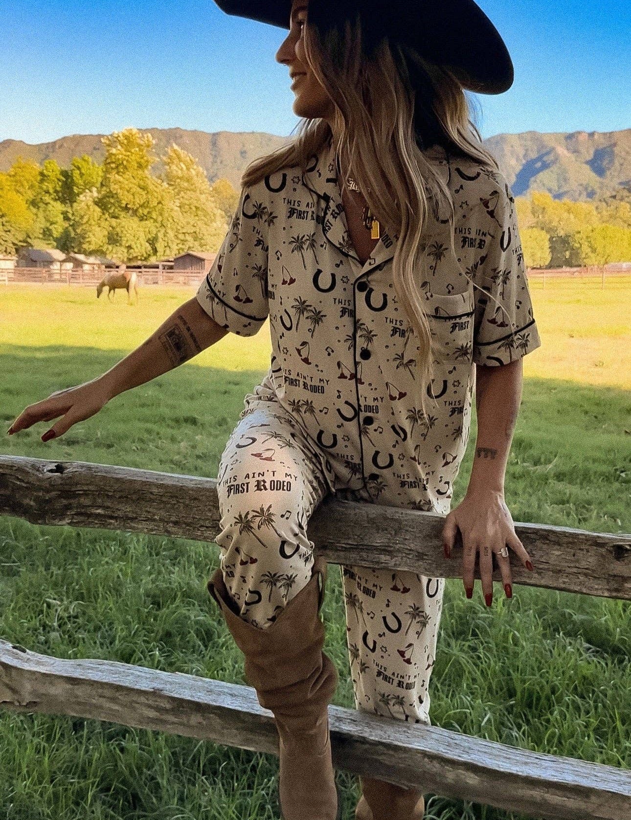 This Ain't My First Rodeo Adult Bamboo Set
