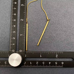 Gold Lariat Necklace Bolo Tie