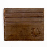 Lucky Horseshoe Leather Wallet