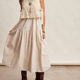 Embroidered Lace Vest & Dress Set