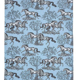 blue horse kitchen towel