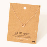 horseshoe pendant necklace