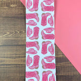 pink cowgirl bookmark