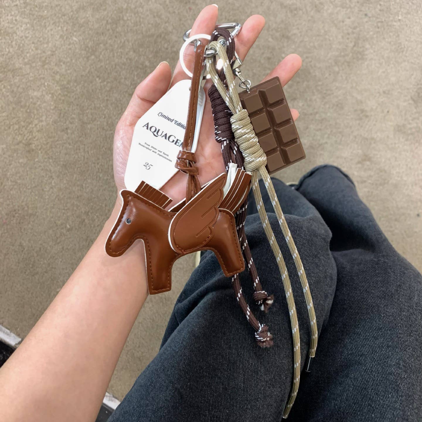 Guardian Angel Horse Bag Charm