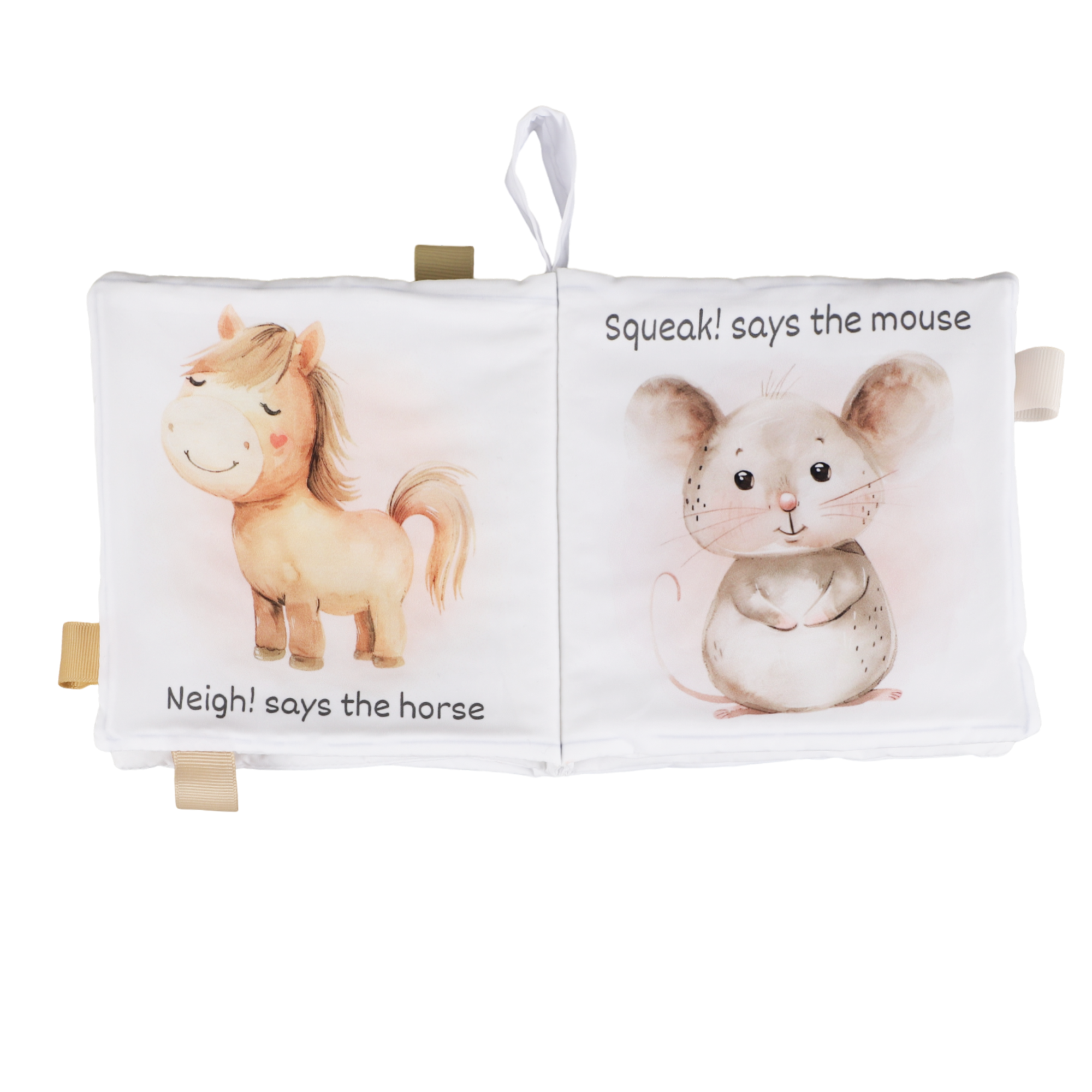 Farm Animals - Soft Cloth Baby Book