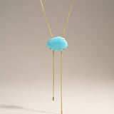 Bolo Turquoise Charm Necklace