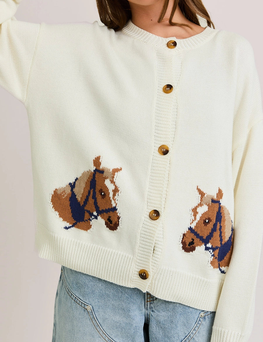 horse & co. cardigan
