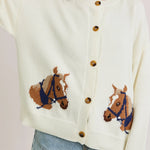 horse & co. cardigan
