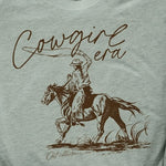 sage cowgirl era tee