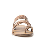 Western Scroll Hand-Tooled Leather Sandals