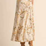 Love of Horses Midi Slip Skirt