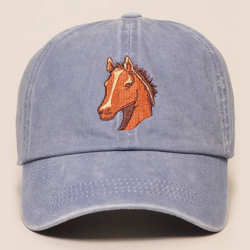 mustang baseball cap