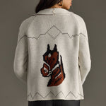 Ivory Horse Cardigan