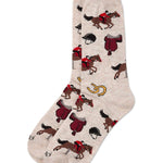 Equestrian Bamboo Crew Socks