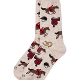 Equestrian Bamboo Crew Socks