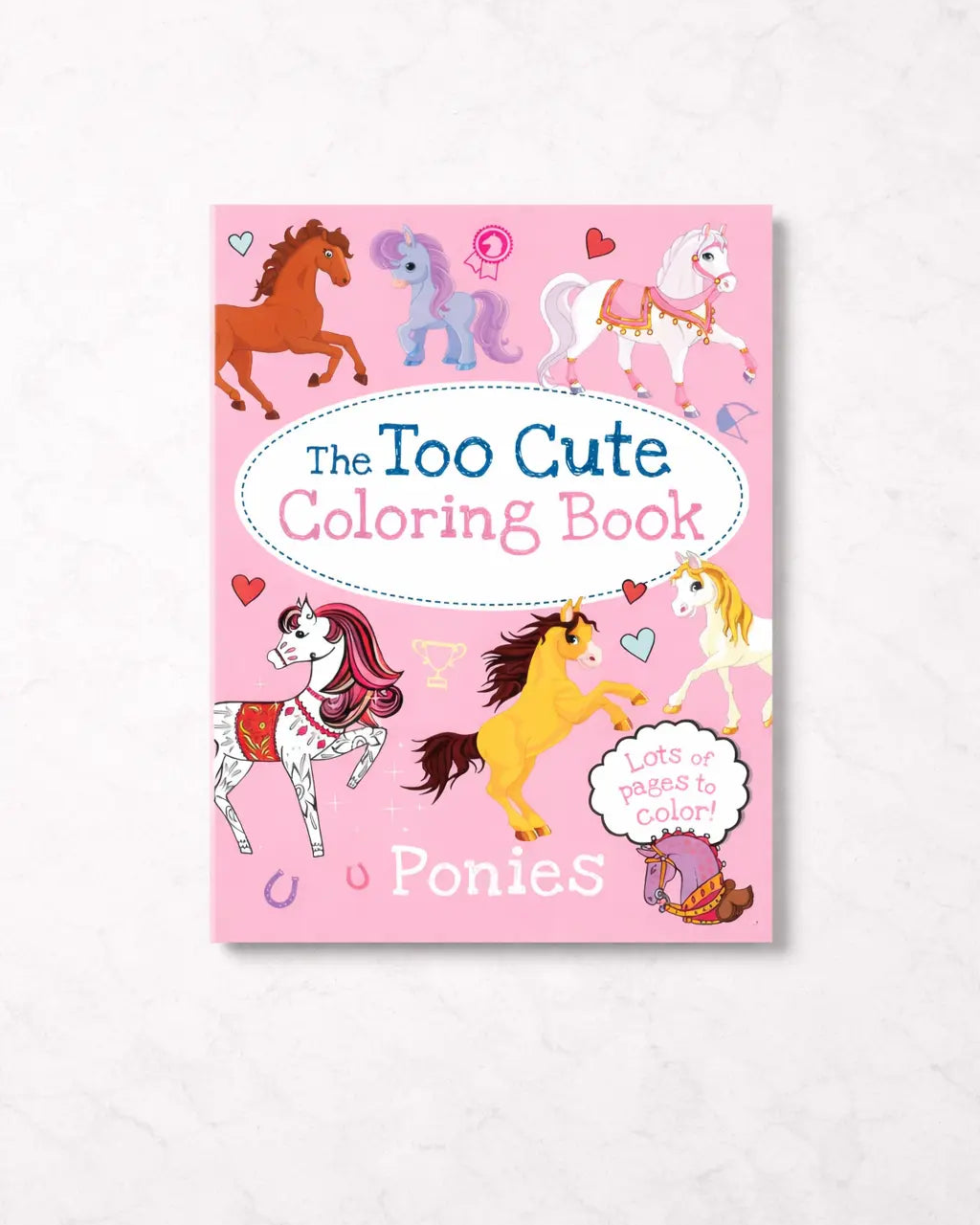 Too Cute Ponies Coloring Book Faire - Simon & Schuster