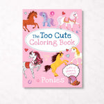Too Cute Ponies Coloring Book Faire - Simon & Schuster