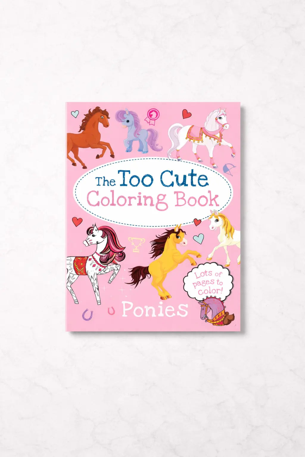 Too Cute Ponies Coloring Book Faire - Simon & Schuster