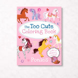 Too Cute Ponies Coloring Book Faire - Simon & Schuster