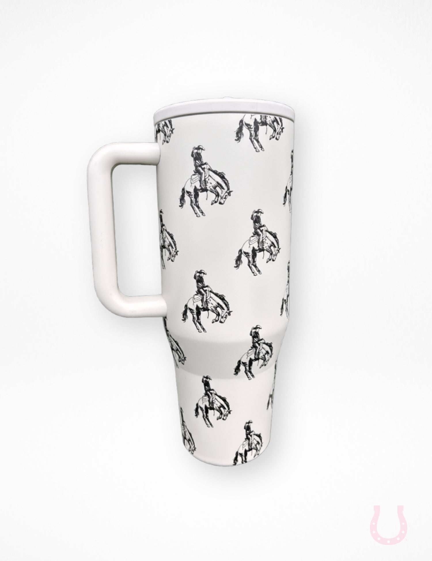 Buckin' Bronco Western Tumbler (40 oz)