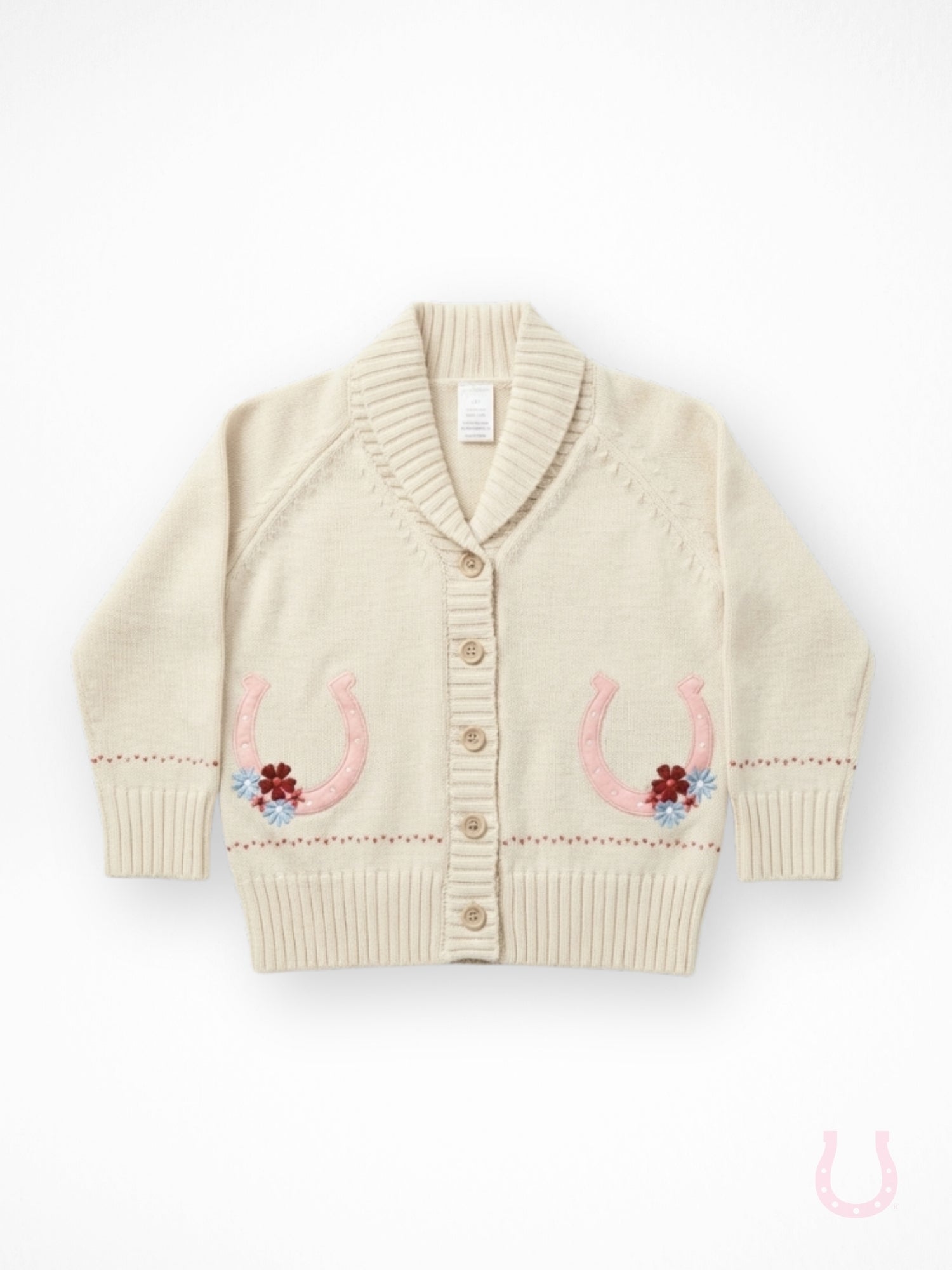 Lil' Dreamer Horseshoe Kids Cardigan